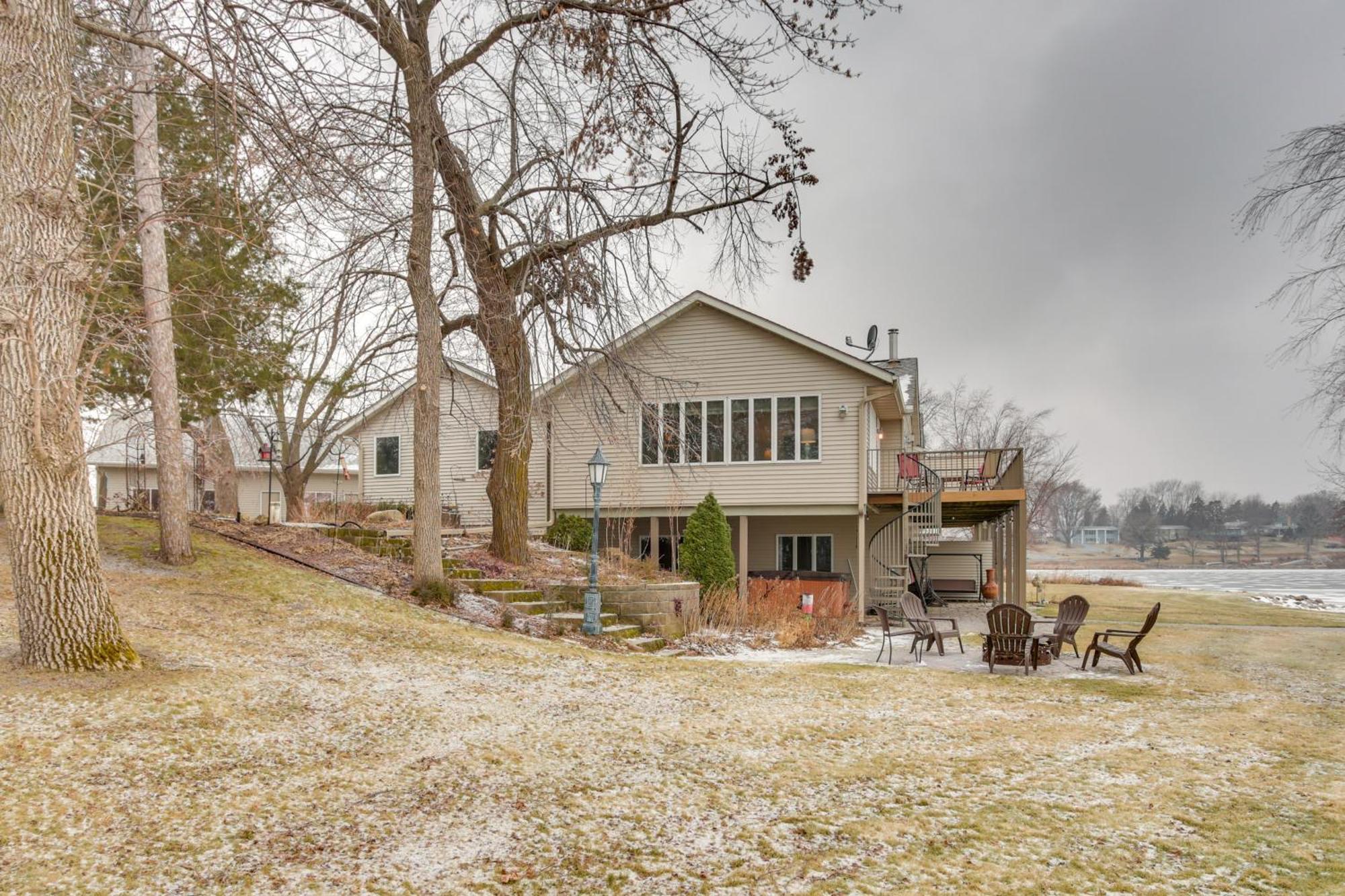 Home With Hot Tub And Dock On Howard Lake! Cokato Exterior foto